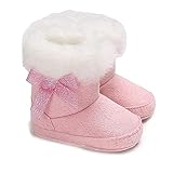 Sylvamorning ベビーシューズ 子供靴 ベビーブーツ ファーストシューズ キッズ 赤ちゃん 女の子 男の子 お洒落 出産祝い ギフト 滑り止め 超可愛い クリスマス　プレゼント ふわふわ　暖