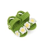 anshintoベビーガールズCribかぎ針編みハンドメイドニットソックス乳児靴