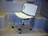 海外直送品Sunmark Bath Shower Safety Chair With Removable Backrest, 1 each by Sunmark