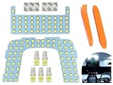LUVUAHEAD プリウス50系 工具付き LED ルームランプ トヨタ zvw50 専用設計 ホワイト室内灯 取付簡単 爆光 カスタムパーツ 専用設計 ホワイト室内灯