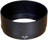【PCATEC】Canon ES-68 EF 50mm f/1.8 STM 対応 レンズフード 互換品 (ES-68)