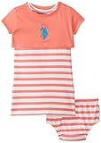 U.S. Polo Assn. DRESS ベビー・ガールズ カラー: ピンク