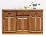 日高 タモ材 日本製 完成品 135 ワゴン