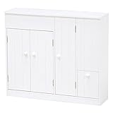 トイレラック(トイレ収納) 幅60cm×奥行16cm カントリー調/大容量 MTR-6118WH ホワイト(白)【代引不可】 生活用品 インテリア 雑貨 インテリア 家具 収納家具 その他の収納家具 [並行輸入品]