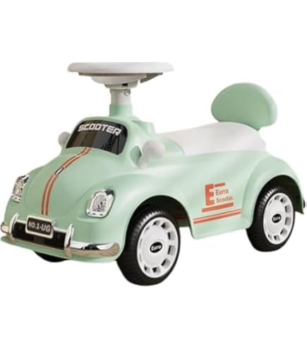 Amazon.co.jp: TVT 乗用玩具子供 車足こぎ乗用玩具 レトロカー 子供用