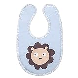 食事用スタイ エプロン かわいいデザイン 保育園にもピッタリ ベビー 赤ちゃん 男の子 女の子 お食事エプロン よだれかけ (冒険のアフリカ)