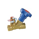 red-whiteバルブ12rw9517手動固定オリフィスバランシングバルブねじ付き、1 / 2 "