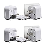 ロジック コンセントPLUS 海外用 変換プラグセット [A/C/O/BF・150ヶ国対応] マルチ電源プラグ 収納ケース入り 2個セット