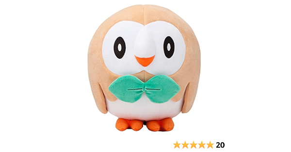 Amazon ポケモンセンターオリジナル ぬいぐるみ 等身大モクロー ぬいぐるみ おもちゃ
