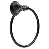 Delta Faucet 79646-ORB Windemere Towel Ring, Delta Oil Rubbed Bronze by DELTA FAUCET
