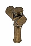 Fusion Hardware 232-MDB Tai Chi Collection Cabinet Knob, Lashed, Medium Bronze [並行輸入品]