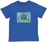 LOONEY TUNES ロゴとキャラクターがプリントされたTシャツ 100ｃｍ ブルー 331748