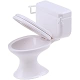 DeeRace 白ドールハウス家具モデル浴室トイレミニチュアのおもちゃドールハウスの装飾