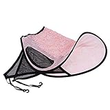 IPOTCH 全４色　赤ちゃん　ベビーカー　日よけ　虫よけカバー　UV　カバー　日除け　　　 - ピンク