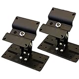 汎用 スピーカー用 天吊り金具/取付金具 2個組（1ペア） スピーカーブラケット ホームシアター