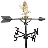 NEK252風見鶏-中-ゴールドEAGLE 32インチ