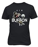 Juventus Gianluigi Buffon " Air Buffon " SoccerメンズTシャツ M