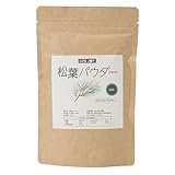 松葉パウダー 200g【国産松葉使用】【計量スプーン付き】