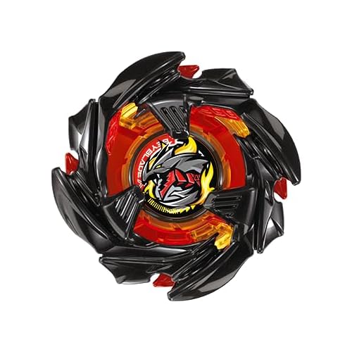 [BX-48 ランダムブースターVol.9封入品】 01 :コバルトドラグーン 9-80F（メタルコート：ブラック）（単品）左回転、ベイコードカード付き