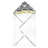 Trend Lab Waverly Rise and Shine Hooded Towel, Black/White by Trend Lab [並行輸入品]