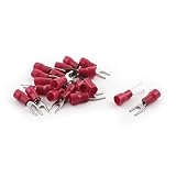 uxcell Y形 スペード端子 端子 フォーク形 AWG 1.25-3.2ケーブル 19個