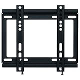 朝日木材加工 テレビ 壁掛け金具 WALL FIT MOUNT 19~43型 ブラック スタンダード STD-004-BK