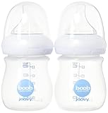 Joovy Boob PPベビーボトル 5 Ounce, 2 Count クリア 00241P
