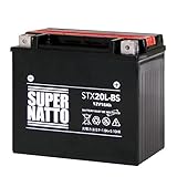 SUPER NATTO / STX20L-BS （YTX20L-BS YTX20HL-BS GTX20L-BS FTX20L-BS互換) (STX20L-BS, STX20L-BS 単品)