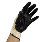 コーナンオリジナル ゴム引き手袋 10双組 ブラック CL680-10P