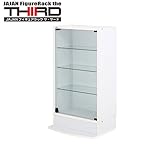 【JAJAN】フィギュアラック「サード(3rd)」レギュラー[扉ロータイプ 本体]幅55cm奥行29cm高さ98cmホワイト【正規品】[鍵付きコレクションケース][棚プレ対象商品][展示用ラック・観賞用ケース]