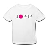 星 ２～６歳子供 男女兼用 半袖 ティー Tシャツ J-pop 音楽 ピンク バンド White 5-6 Toddler