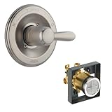 デルタDelta kvodla-t14038-ss Laharaバルブのみキットpressure-balance単一機能カートリッジ、ブリリアンスステンレスブリリアンスステンレス