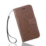 Zeebox Galaxy S5 Mini 手帳型 ケース カバー 高品質 落下防止 保護カバー 財布型ケース カード収納ホルダー＆ストラップ付き マグネット式 Samsung Galaxy S5 M