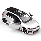 GachaBox Bburago カーモデル 1:64スケール 合金 コレクターダイキャスト VW Golf GTI (2017) 男の子への車のギフト (VW Golf GTI (2017))