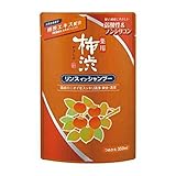 熊野油脂 薬用柿渋リンスインシャンプー つめかえ用 350ml(医薬部外品)