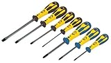 C. K Tools T49163 Dextro Slotted PoziDrive Screwdriver Set, 7-Piece [並行輸入品]