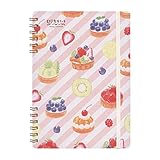 ナカバヤシ スイングロジカルWリングノート 古川紙工/オトメ時間 B6/方眼5mm/80枚 フルーツタルト NW-B606-3