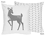 Sweetジョジョデザイン装飾アクセントのためのスロー枕Forest Deer and Dandelionコレクション寝具セット