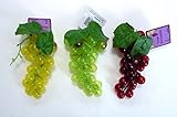 3 Bunches of人工ブドウ 7" x 2.5" B00UW26L2W