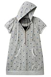 Angeliebe エンジェリーベ マタニティ 授乳口 付 チュニック パーカー 妊婦服 授乳服 L 杢 グレー