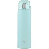 象印 水筒 直飲み 【ワンタッチオープン】 ステンレスマグ 480ml ミントブルー SM-SF48-AM