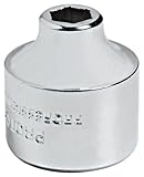 Stanley Proto J5220HS 3/8-Inch Drive Super Short Socket, 5/8-Inch, 6 Point by Stanley-Proto