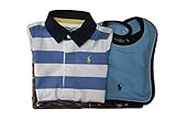 ラルフローレンの子供服　POLO　RALPHLAUREN　ベビー　出産お祝いセット（半袖）　男の子　７０ｃｍ　３ヶ月～６ヶ月用 [並行輸入品]