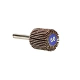 Lincoln Electric KH150 Mounted Abrasive Flap Wheel, Round Shank, Aluminum Oxide, 1 Diameter x 1 Widt