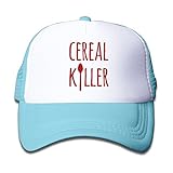 キッズ メッシュキャップ 通気性 今季最新 旅行 ハット 穀物 キラー 折り畳み 帽子 カジュアル ストーリート系ライトブルー プリント付き 無地