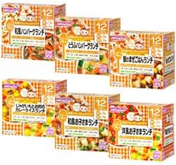 Amazon 和光堂 ベビーフード 栄養マルシェ 12ヶ月頃から 12 6種 各2個 入 ノーブランド品 ごはんのベビーフード 通販