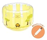 ふんわかAirベビーバス＆タブ　ポンプ付き　お風呂　プール　ベビーバス