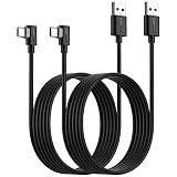 SUNGUY USB Type C ケーブル L字 2M 【10本組】最大18W急速充電 USB C ケーブル USB2.0データ転送 タイプc ケーブル iPad Pro/Galaxy/Xperia/Google などのUSB-C機種に対応 2m 10本セット