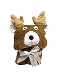 Deer Hooded Bath Towel by Birchwood