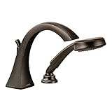 Moen T9694ORB Voss High Arc Roman Tub Faucet, Oil Rubbed Bronze [並行輸入品]